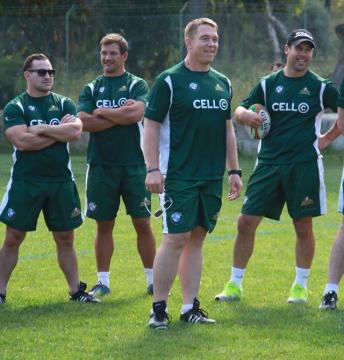 Springbok Legends visit St. Julian's